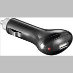 USB autós töltő 1000mA fekete GOOBAY (46974)