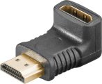   HDMI adapter HDMI 19pin M/HDMI 19pin F 270°-os GOOBAY (51727)