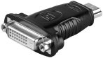 DVI-HDMI adapter HDMI 19/M --> DVI 24+1/F GOOBAY (68098)