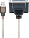 USB Parallel konverter kábel 1,5 m DB25F GOOBAY (95433)