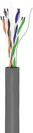 UTP lengő kábel/méter (CAT.6) CCA szürke AWG: 24/7 305m (max.40m) GOOBAY (93885)