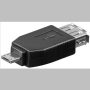 USB adapter A/F - Micro A/M GOOBAY (95190)
