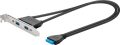 USB 3.0 kivezetés PC hátlapra 60 cm kábel GOOBAY (95369)