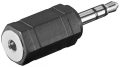 Audio adapter 2,5mm JackF->3,5mm JackM GOOBAY (11898)