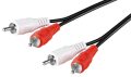 Audio kábel 2RCA/2RCA 5m GOOBAY (50030)
