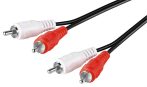 Audio kábel 2RCA/2RCA 5m GOOBAY (50030)