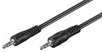 Audio kábel 2x3,5mm jack 2,5m GOOBAY (50449)