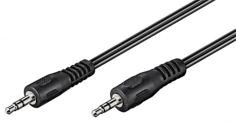 Audio kábel 2x3,5mm jack 1,5m GOOBAY (50019)