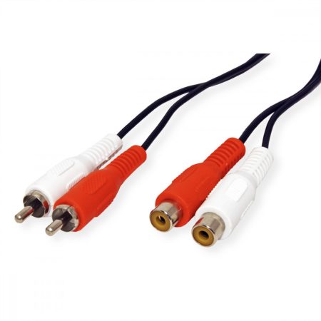 Audio kábel hosszabbító 2RCA 10 m (50437) VALUE (11.99.4330)
