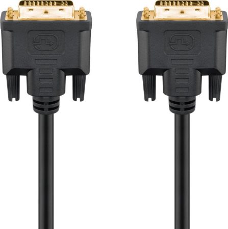 DVI kábel DVI M/M 24+5 3 m dual link GOOBAY (69210)