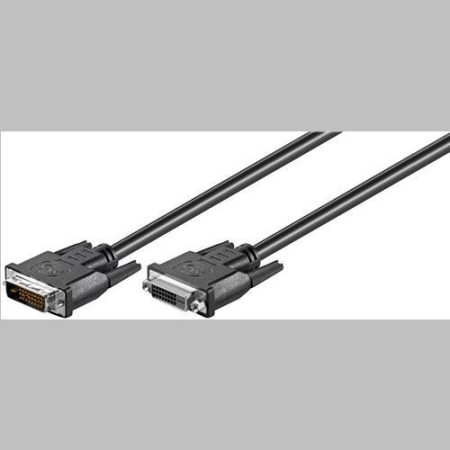 DVI kábel DVIM/DVIF dual link hosszabbító 5m GOOBAY (68081) 11.99.5565 helyette!