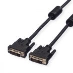 DVI kábel DVI M/M 24+1 10 m dual link VALUE (11.99.5595)