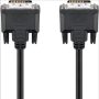 DVI kábel DVI M/M 24+1 2 m dual link  (S-3641)