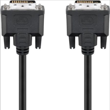 DVI kábel DVI M/M 24+1 2 m dual link (S-3641)