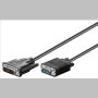 DVI kábel DVI M/VGA HD15 M 5 m GOOBAY (50992)