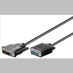 DVI kábel DVI M/VGA HD15 M 5 m GOOBAY (50992)