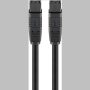 FireWire kábel IEEE-1394B 9/9 1,8m GOOBAY (68185)