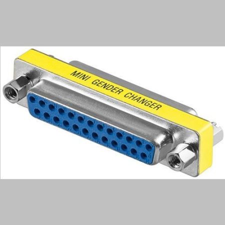 Mini adapter DB25 F/F GOOBAY (50297)