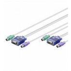 PS/2 VGA/Keyboard/Mouse Switch kábel 2m M/F GOOBAY (68012)