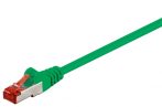   S/FTP patch kábel 1 m CAT.6, PIMF, LSOH, zöld GOOBAY (68289)