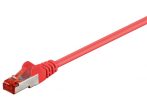   S/FTP patch kábel 3 m CAT.6, PIMF, LSOH, piros GOOBAY (68280)