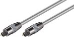   Toslink Optikai kábel 2m 6mm (házimozi erősítőhöz) GOOBAY (50569)