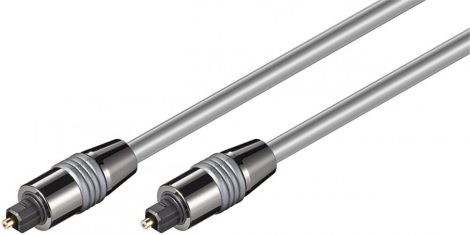 Toslink Optikai kábel 2m 6mm (házimozi erősítőhöz) GOOBAY (50569)