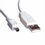 USB kábel A-B 4 pin 1.8m Mitsumi VALUE (11.99.8618)