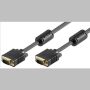 Quality VGA kábel 40m M/M réz, 2 ferrit GOOBAY (93008)