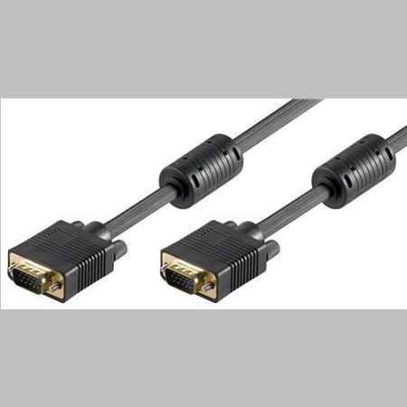 Quality VGA kábel 40m M/M réz, 2 ferrit GOOBAY (93008)
