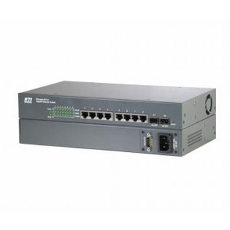 KGS-0820-P SNMP&Web Smart management 8 port Gigabit Ethernet switch Base unit