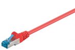  CAT.6A S/FTP patch kábel 0,5 m PIMF, LSOH, piros GOOBAY (93663)