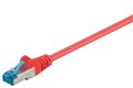   CAT.6A S/FTP patch kábel 1,5 m PIMF, LSOH, piros GOOBAY (95606)