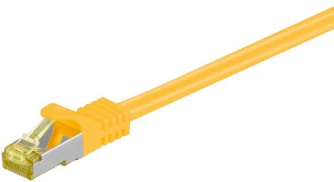 CAT.7 S/FTP patch kábel 1,5 m PIMF, LSOH, sárga GOOBAY (91593)