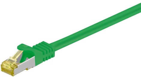 CAT.7 S/FTP patch kábel 1,5 m PIMF, LSOH, zöld GOOBAY (91595)