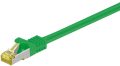  CAT.7 S/FTP patch kábel 10 m PIMF, LSOH, zöld GOOBAY (91640)