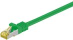   CAT.7 S/FTP patch kábel 15 m PIMF, LSOH, zöld GOOBAY (91649)