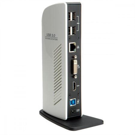 ROLINE USB 3.0 DualHead Docking Station, DVI, HDMI (12.02.1042)