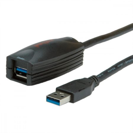 USB 3.0 aktív hosszabbító kábel 5m ROLINE (12.04.1096)