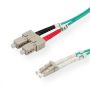 Optikai patch kábel OM3 LC/SC 0,5m 50/125 (21.99.8710)