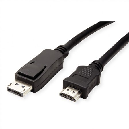 DisplayPort kábel DP M-HDMI  M 1m 1920x1080 60 Hz audio VALUE (11.99.5780)