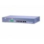   KS-1080 SNMP és Web Smart menedzselhető 6x10/100UTP+2x100FX modul hely switch
