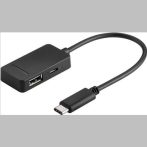   USB 3.1 - Multiport adapter 1 x USB 2.0-A + 1 x Micro-B GOOBAY (66254)