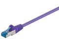   CAT.6A S/FTP patch kábel 1 m PIMF, LSOH, lila GOOBAY (93687)
