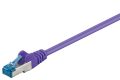   CAT.6A S/FTP patch kábel 0,5 m PIMF, LSOH, lila GOOBAY (93666)