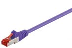   S/FTP patch kábel 1 m CAT.6, PIMF, LSOH, lila GOOBAY (93536)