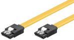 Serial ATA III kábel 1m 6Gbyte/s fém clip GOOBAY (95025)