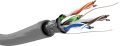   F/UTP fali kábel/méter (CAT.5e) CCA, PVC AWG: 24/1 305 m, max.40m GOOBAY (95707)