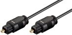   Toslink Optikai kábel 1,5m 2,2mm (házimozi erősítőhöz) GOOBAY (51217)