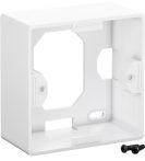   Keystone kiemelő keret 80x80mm, üres, fehér GOOBAY (96502)